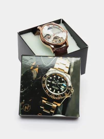 Мужские механические часы WATCHHOUSE — WATCHHS-PATEK-ШОКОЛ