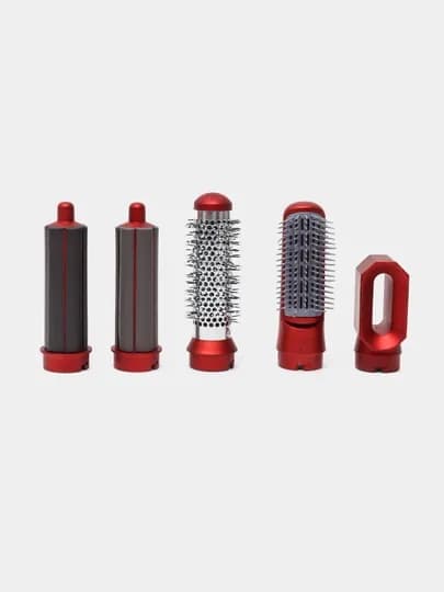 Фен-стайлер, Dyson, 5 в 1, для всех типов волос — LUXEUZB-DAYSONU-КРАСН