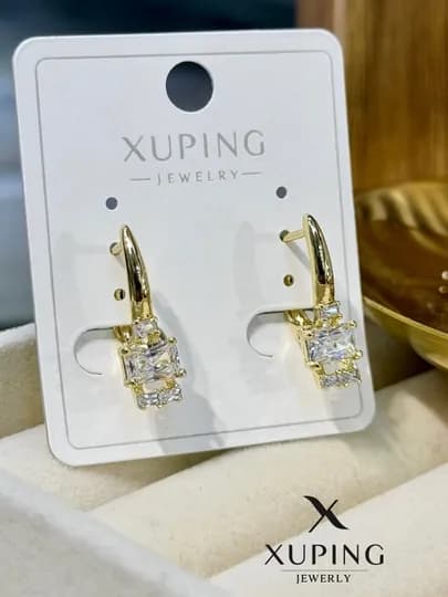 Серьги для женщин и девушек — HUSNUR-XUPING8-БИРЮЗ