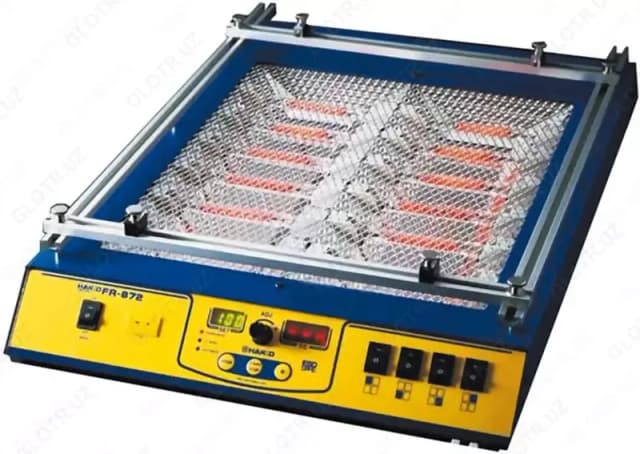 Hakko FR-872 — инфракрасный предварительный нагреватель большого размера