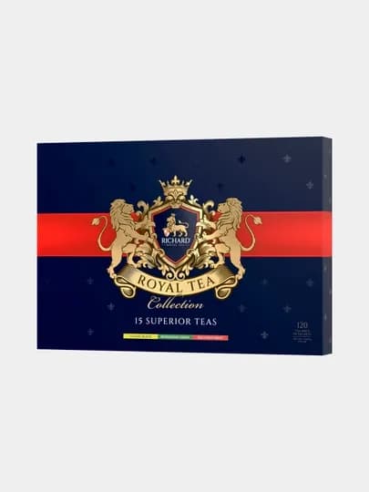 Чай Richard "Royal Tea Collection" ассорти, 120 шт, сашет, 224,8 г — DANIHA-DFCVM42