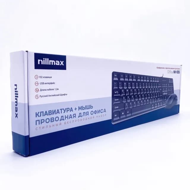 Simli klaviatura + sichqoncha Nillmax NK-005