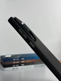Карбоновый чехол для Samsung S22,S23,S24,S25,S26 FE,PLUS, ULTRA Magsafe, жесткий — TOPSYLE-SMKARBON-ЧЕРН-S22ULKR