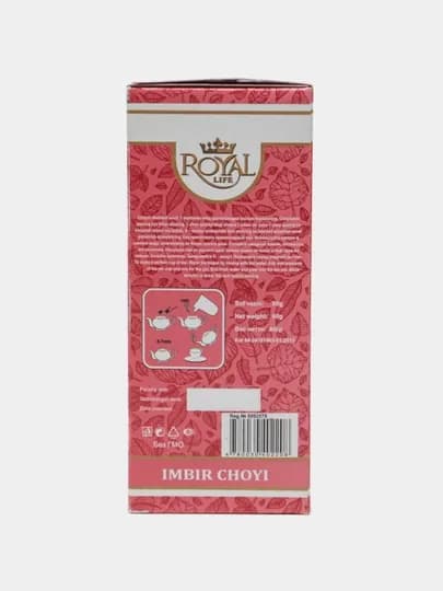 Чай Royal Life Ginger tea, 90 г — ROYALT-P0D6BA8