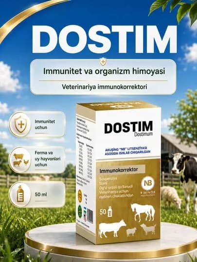 Достим - Иммуномодулятор 50 мл — BPHARM-DOSTIM50-БЕЖЕВ