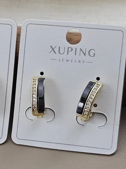 Серьги для девочек и женщин, Xuping — 1001PRT-XUPINGO-БРОНЗ