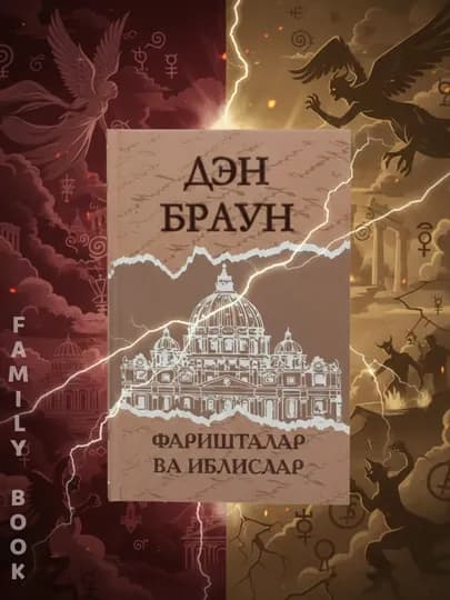 Код Да Винчи, Фаришталар ва иблислар, Дэн Браун, на узбекском языке — FAMBOOK-DAVINCH-БЕЛЫЙ