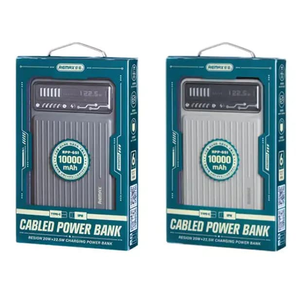 Внешний аккумулятор Powerbank Remax Rpp-651