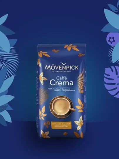 Кофе зерновое Movenpick Caffe Crema, 500 г — TEACOFF-CREM500