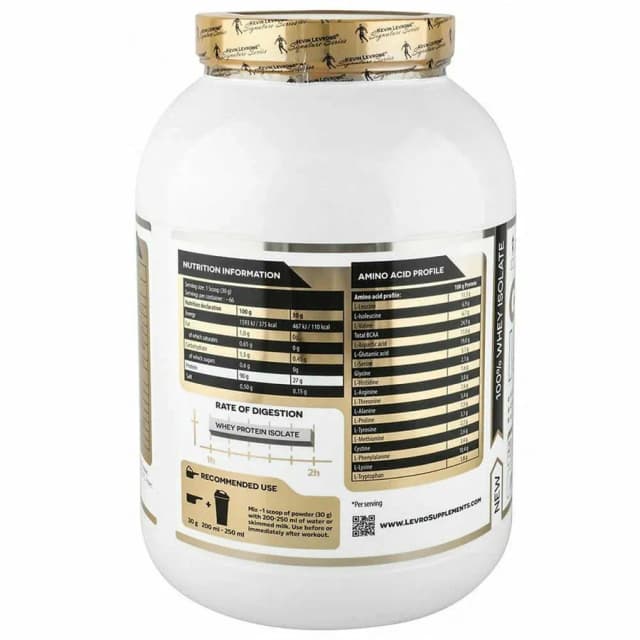 Zardob proteini izolyati Gold Iso Levrone (Bunty) 2 kg