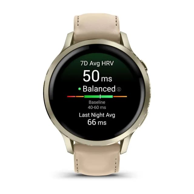 Смарт-часы Garmin Venu 4, Gold Beige
