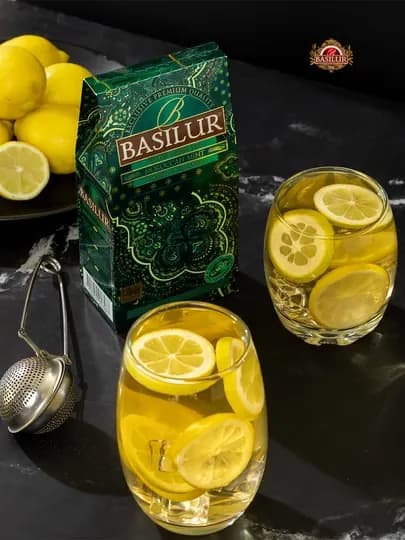 Зеленый час Basilur Moroccan Mint, 100 г — BASILUR-MOROCAN