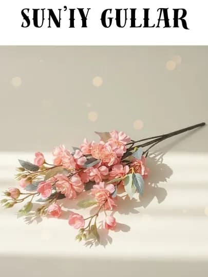 Искусственные цветы, для подарка, букетов и декора, 28-45 см — FINSHOP-ZUKH12-МАНГО