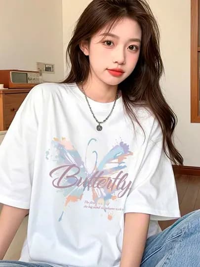 Женская oversize футболка — ATELIER-100PAXTA-НГОЛУБ-Freesize-XL/2XL