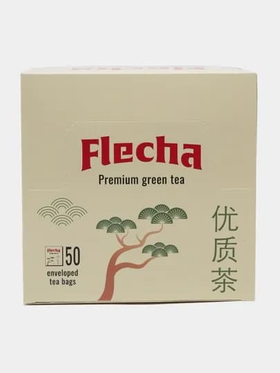 Китайский зеленый чай Flecha, пакетированный, 50*2 гр — FLECHA-FLECHPA