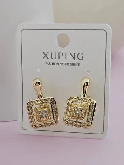Серьги для девочек и женщин, Xuping — 1001PRT-XUPINGO-ВИШН
