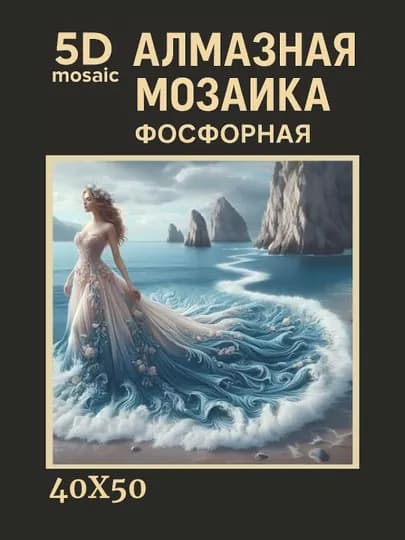 Алмазная мозаика фосфорная (светит ночью) 40*50 см "ПЕЙЗАЖ" — GIGAMON-FOSPEY4X5-КОРРОЗ