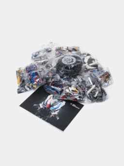 Конструктор Technic Ferrari, Bugatti, Porshe, Lamborghini, мотоцикл, суперкар — PLLEGO-PLLEGO-СИНИЙ