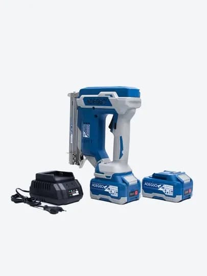 ADEGSO AD-40254 – Аккумуляторный гвоздезабиватель, 21В, 2×3000мАч Li-ion — ROMAXTO-AD40254