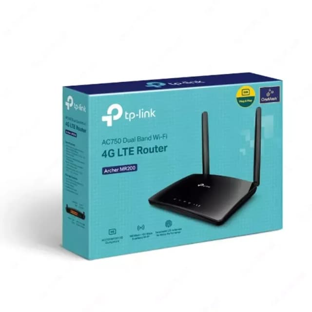 Wi-Fi роутер TP-Link Archer MR200 AC750