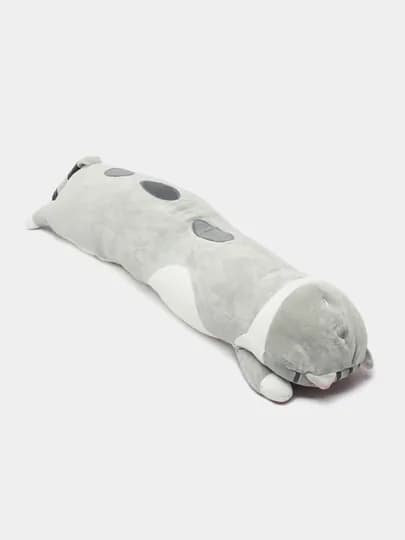 Мягкая игрушка-подушка кот-батон, собака хаски, панда, коала, гусеница, лиса, единорог — TOYMAG-IGRBAT-БЕЖМЕЛ-70