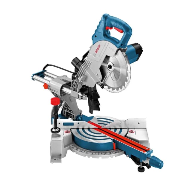 Торцовочная пила Bosch GCM 800 SJ, синий