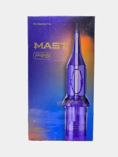 Картриджи Mast Pro 20 штук для перманентного макияжа и тату — PMTATOO-MASTPRO-RL-0.30mm-3иглы