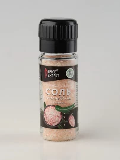 Гималайская соль в мельнице, 100 г, Spice Expert — СПЕЦИИ-ГИМСОЛЬ-РОЗОВ