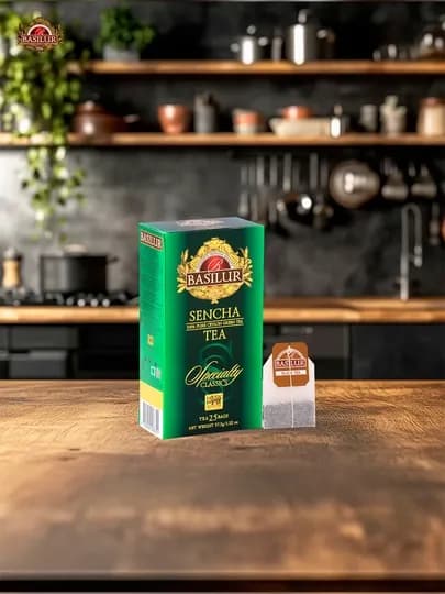 Зелёный чай Sencha - 25 x 1,5 г — BASILUR-SENCHA25