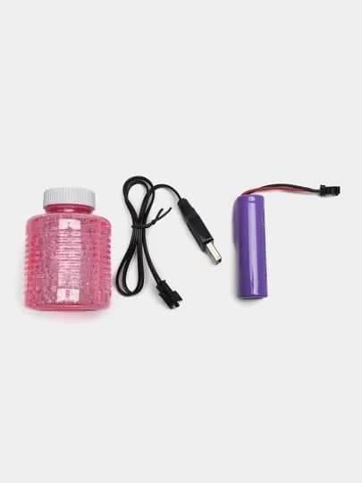 Автоматическая машина для мыльных пузырей, генератор, для детей BUBBLE GUN — UNSHOPU-PUFAKCH-РЫЖИЙ