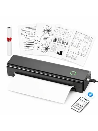Портативный A4 мини принтер, мини принтер для телефона и ПК — ASGROU-A4PRINTER