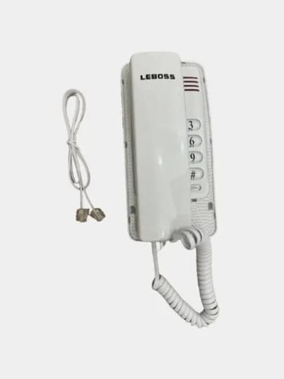 Проводной стационарный телефон Leboss B-438 — SELECTR-B438-БЕЛЫЙ
