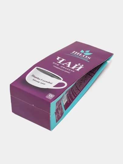 Чай листовой зеленый (Травяной микс) Диабетический Ihlos, 100 г — SHAKAR-P05AA3E