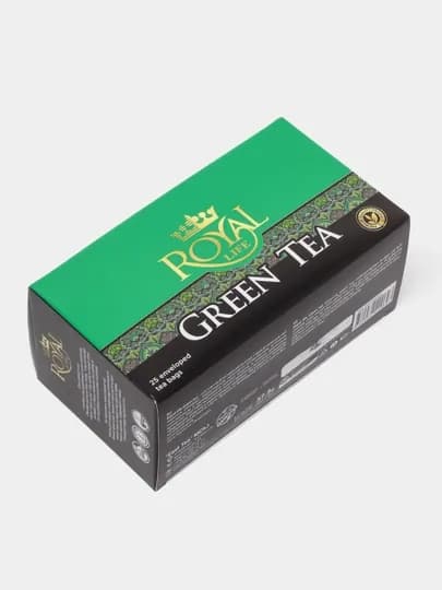 Чай зеленый Royal Life Green, 25 пакетиков — ROYALT-P0D6BAE