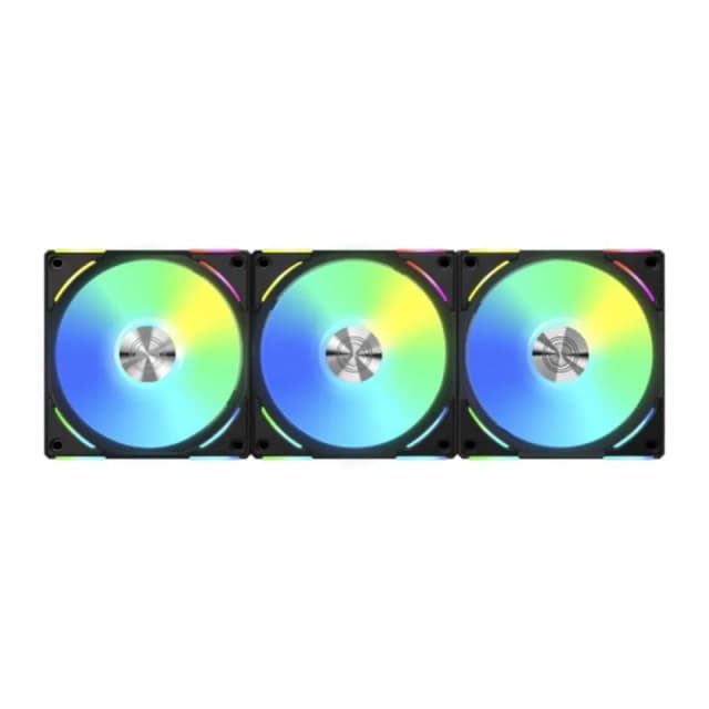 Lian Li Uni Fan AL120 V2 3-Pack ARGB Black