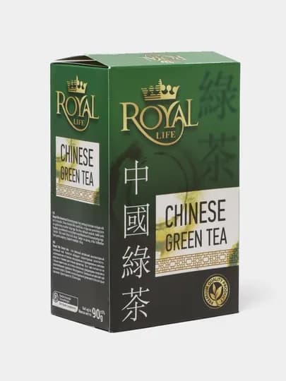 Чай зеленый Royal Life Green tea, 90 г — ROYALT-P0D6BAD