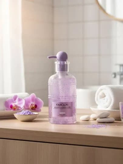 FABOLAI Парфюмированный гель для душа с скрабом, Rich Fragrance, 500 мл — WOXMUR-GEL18-АМЕТИС
