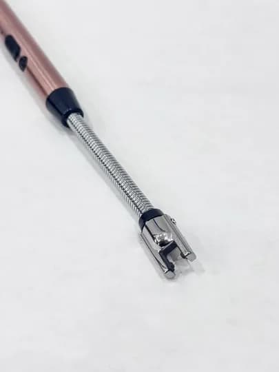 Кухонная зажигалка, электронная, зарядная от USB, 360 градус, многоцелевая — SMARTUS-ZAJIGANIYA-БРОНЗ