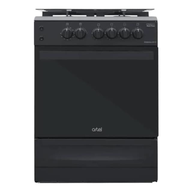 Плита газовая Artel Simfoniya 02G Чугун Черно матовая