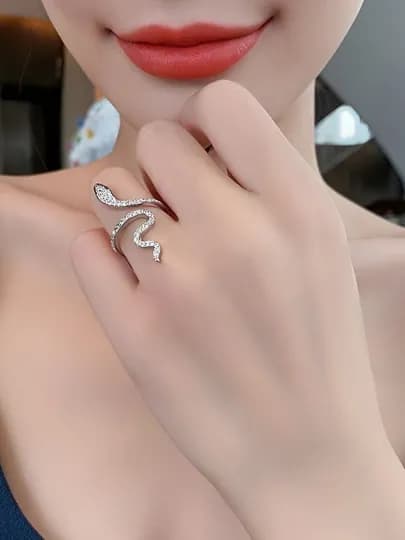 Кольцо женское — SEVNOOR-UZUK1-СЕРЕБРН-58