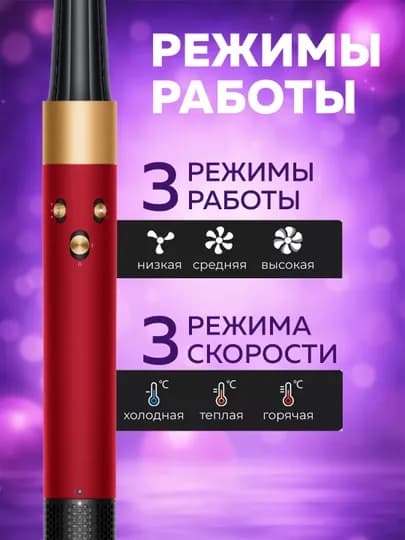 Многофункциональный Dyson стайлер — 6 насадок и футляр в комплекте — LUXESY-FENSTA-БОРДОВ