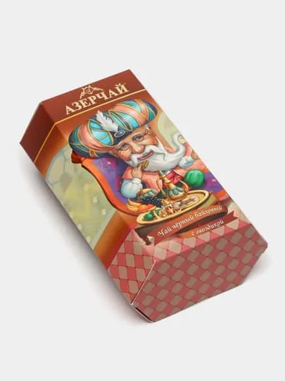 Черный чай байховый Азерчай Якубович, с гвоздикой, 100 г*20 — AZERCAY-00475