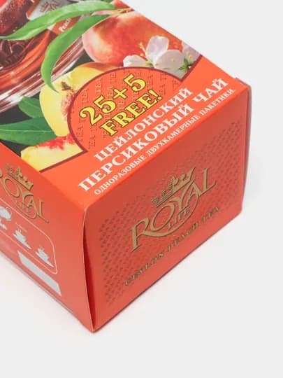 Чай Royal Life Peach Tea, 30 пакетиков — ROYALT-P0D6BC4