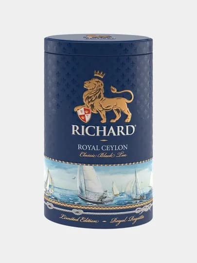 Чай чёрный листовой Richard Royal Ceylon 80 г жесть — DANIHA-ETRNYNNYUK