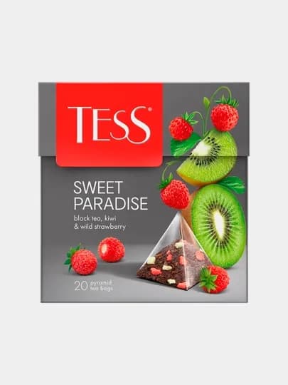 Чай черный TESS SWEET PARADISE, 1,8 гр х 20 шт — TESS-TBTSP