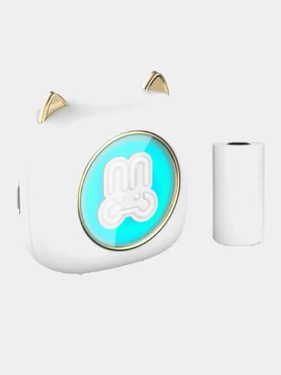 Беспроводной мини термопринтер, для телефона, для детей, с Bluetooth — CHILL-050-ЛАЗУР