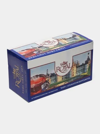 Чай Royal Life Earl Grey, 25 пакетиков — ROYALT-P0D6BA4
