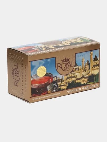 Чай Royal Life Gold, 25 пакетиков — ROYALT-P0D6BA5