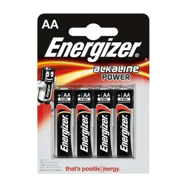 Батарейка Energizer Alkaline power AA BL3+1