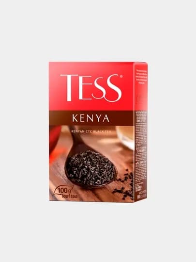 Чай чёрный Tess Kenya, листовой, 100 г — NIVEA-GRE0038